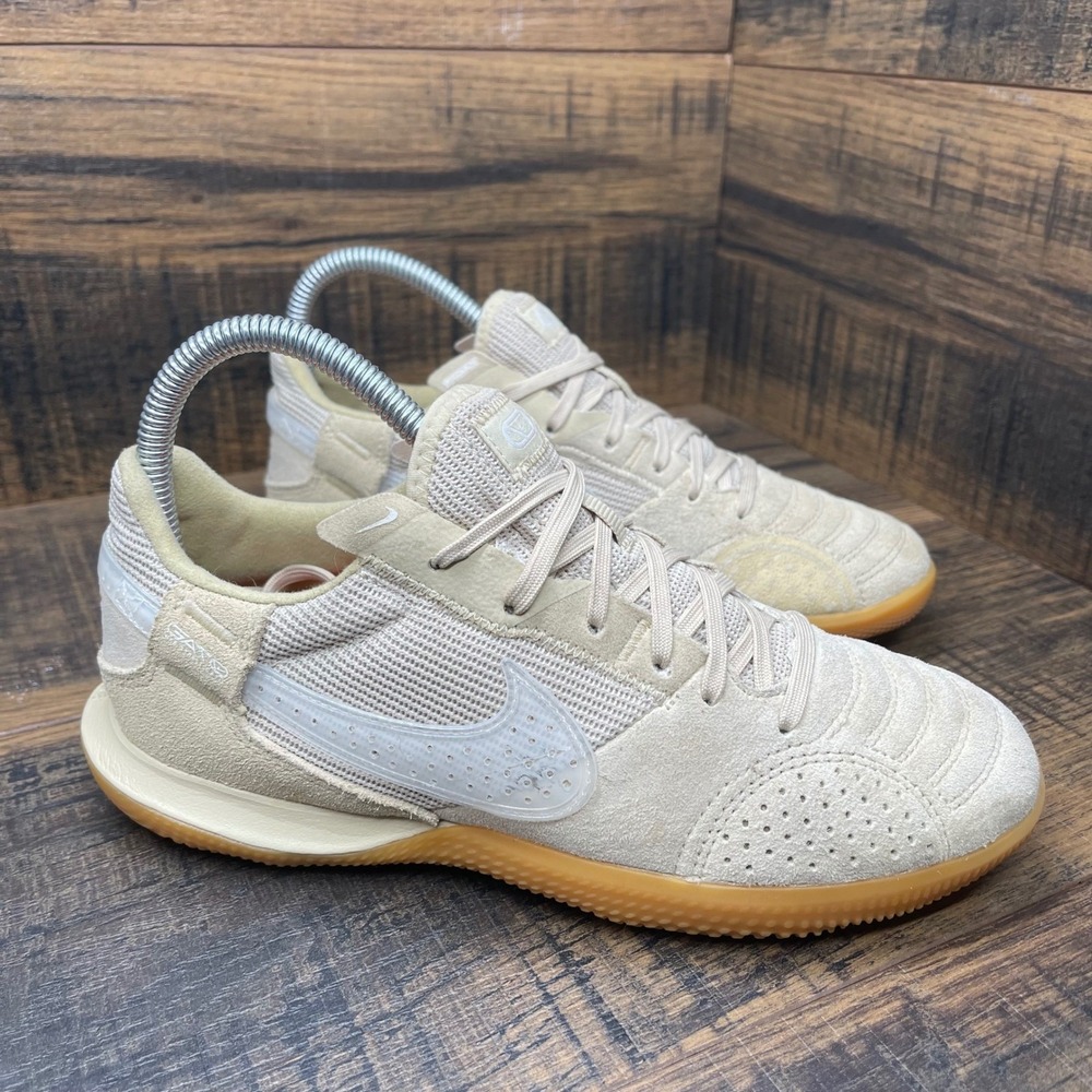 Nike Streetgato Low-Top Soccer Shoes 5.5 DC8466-201 Dark Russet Light Wild Mango